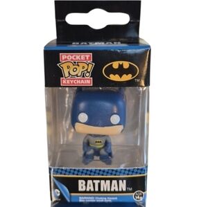 Funko × BatmanTM Pocket POP Keychain, OneSize, Blue.